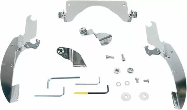 Memphis shades MEK1918 zsírok/vékony szélvédő trigger-zárral teljes Mount Kit Szélvédő, fejidom 0
