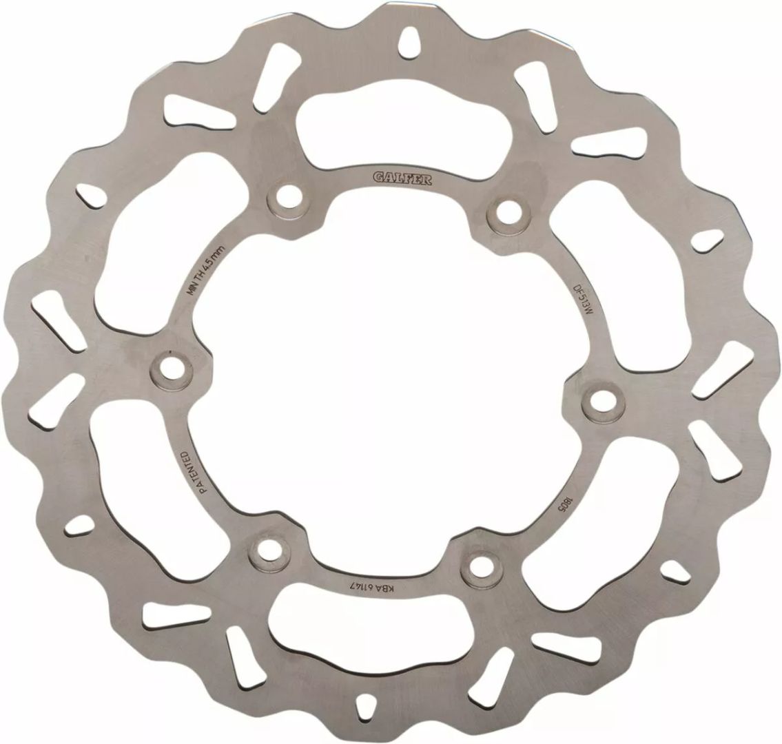 Galfer DF513W Wave® rotor Féktárcsa és alkatrészei 0