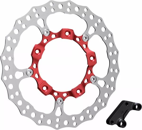 Arlen ness 300-003 Big Brake 14" Teljes lebegő fékrotor készlet Féktárcsa és alkatrészei 0