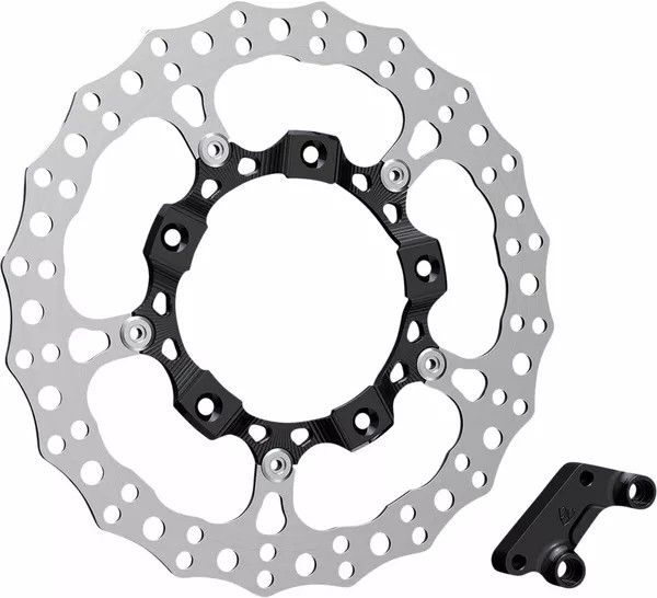 Arlen ness 300-004 Big Brake 14" Teljes lebegő fékrotor készlet Féktárcsa és alkatrészei 0
