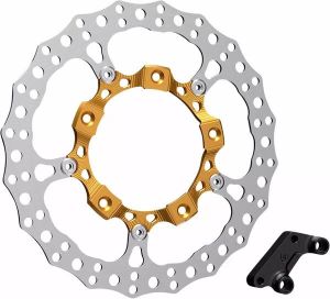 Arlen ness 300-006 Big Brake 14" Teljes lebegő fékrotor készlet Féktárcsa és alkatrészei