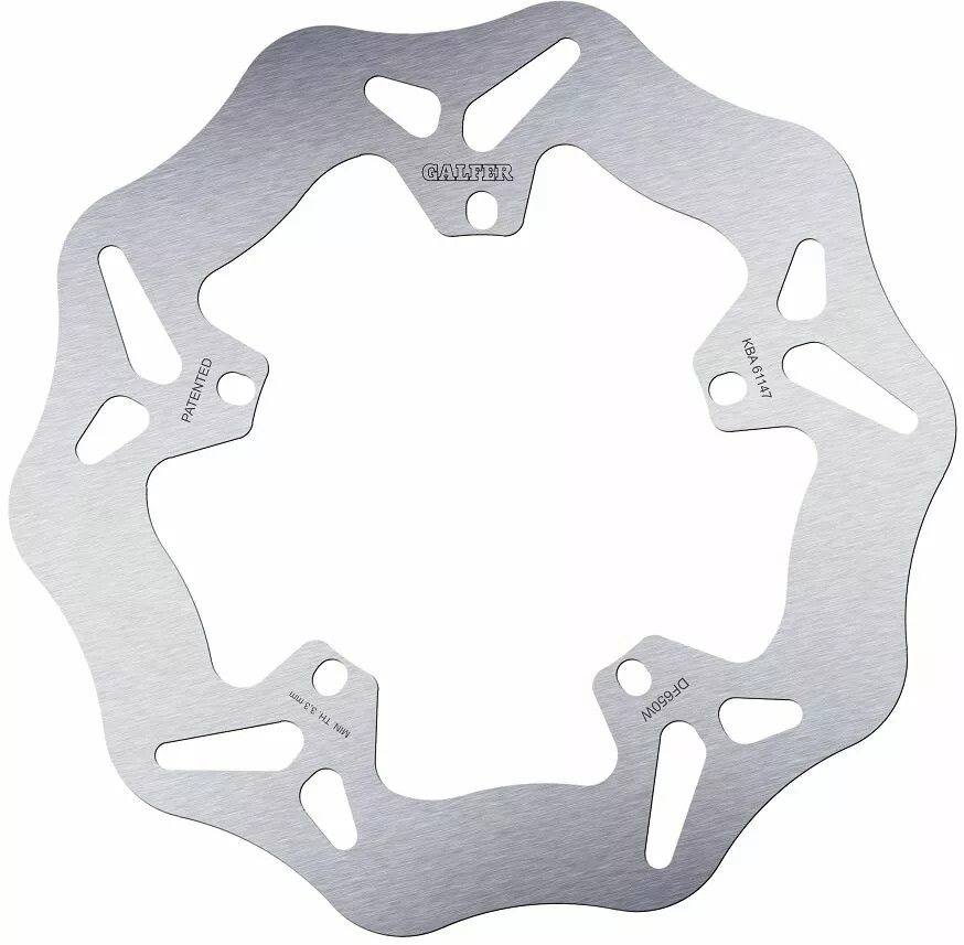 Galfer DF650W Wave® fékrotor Féktárcsa és alkatrészei 0