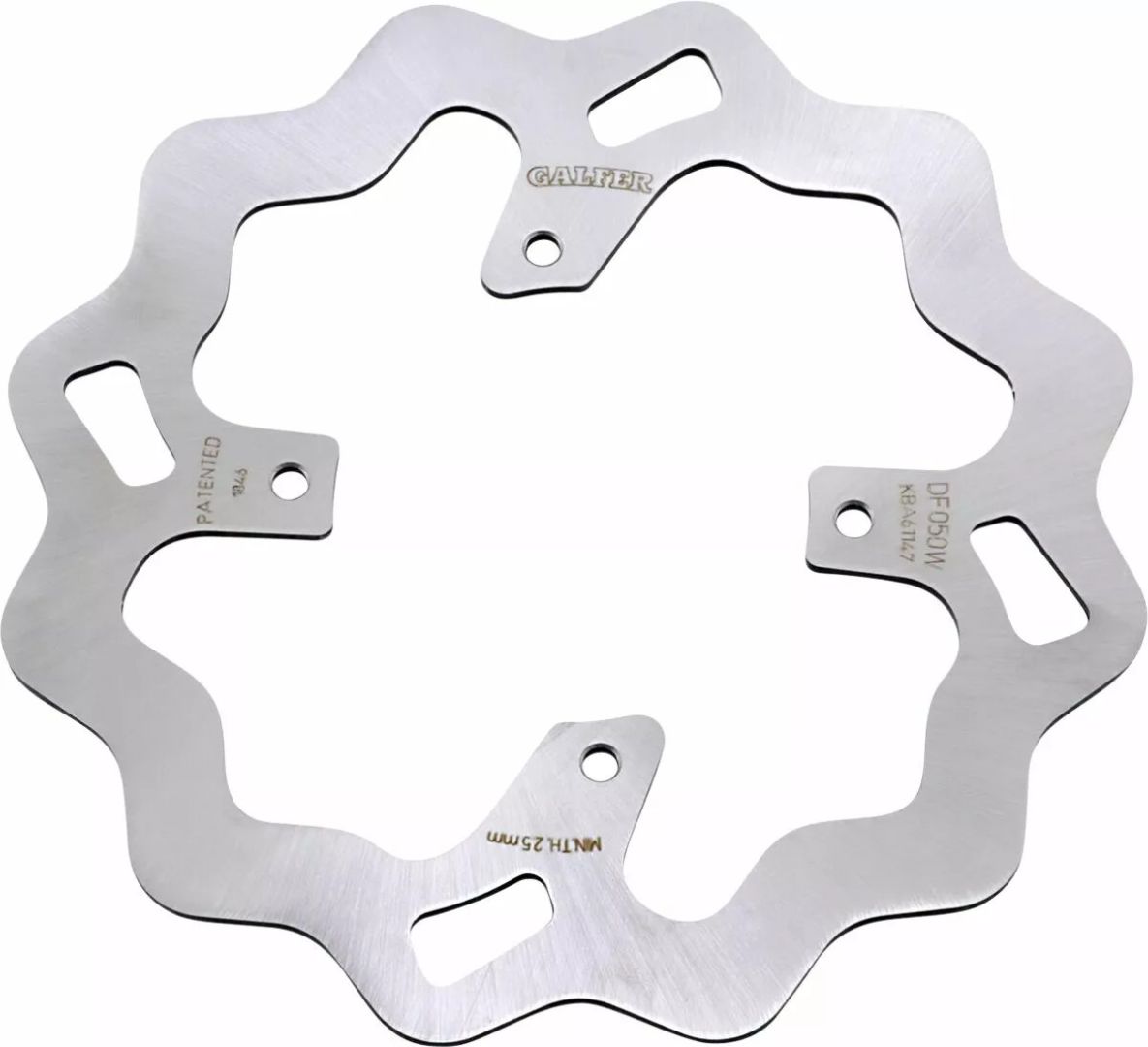 Galfer DF050W Wave® rotor Féktárcsa és alkatrészei 0
