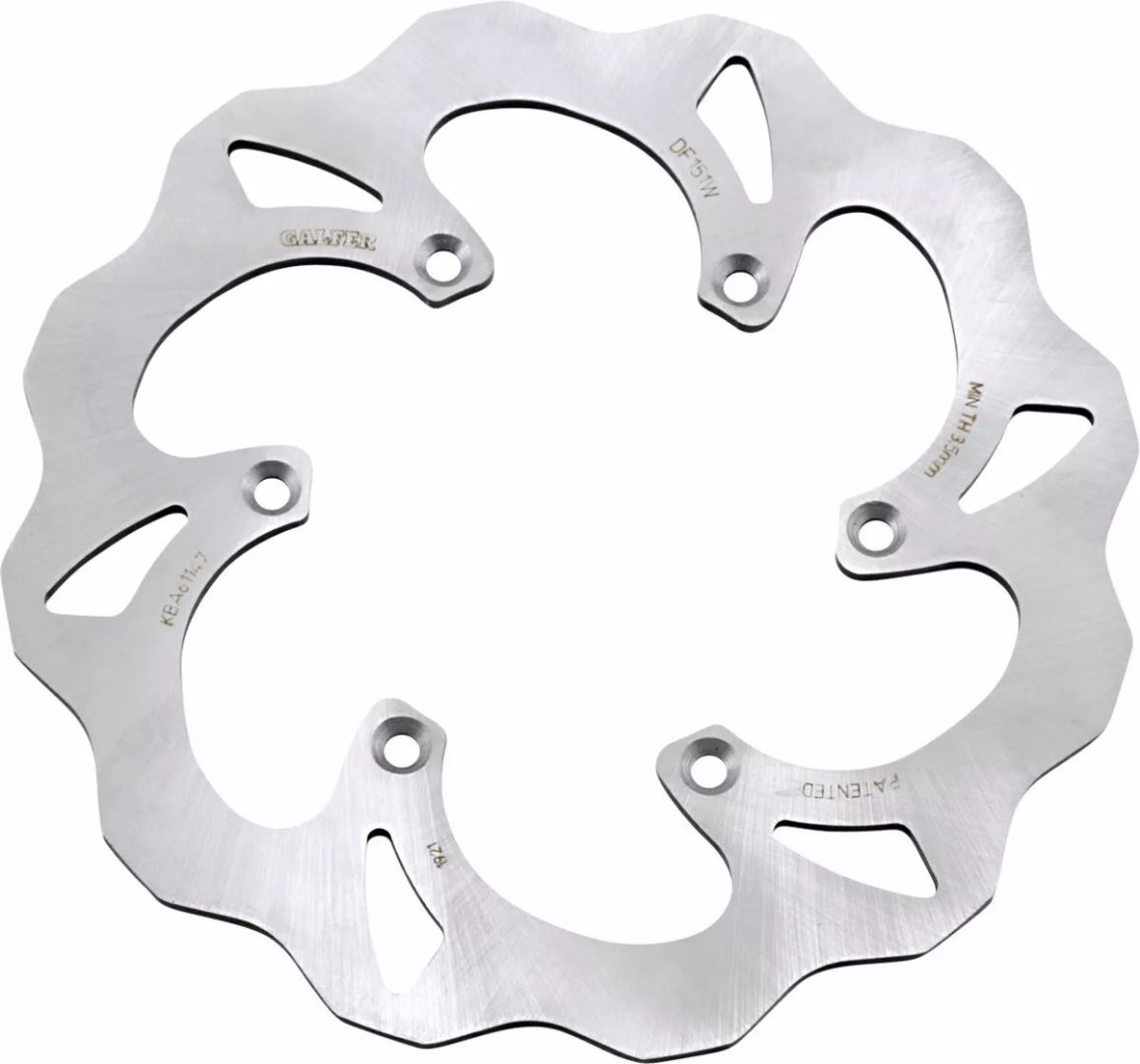 Galfer DF151W Wave® rotor Féktárcsa és alkatrészei 0