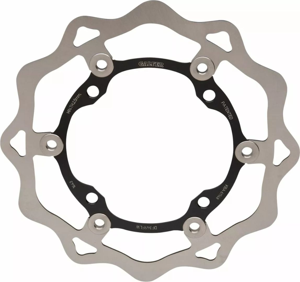 Galfer DF349FLW Wave® rotor Féktárcsa és alkatrészei 0