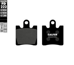 Galfer FD222G1054 félig fém fékbetétek Fékbetét