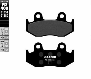 Galfer FD400G1054 félig fém fékbetétek Fékbetét