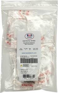 K&s technologies bowden csatlakozó - 20PK - AWG 22-18 Csatlakozó, vezeték, kapcsoló H&A