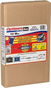 Tecmate TM522-D1TK Optimate ™ Solar Duo utazási készlet Akkumulátor töltő 1
