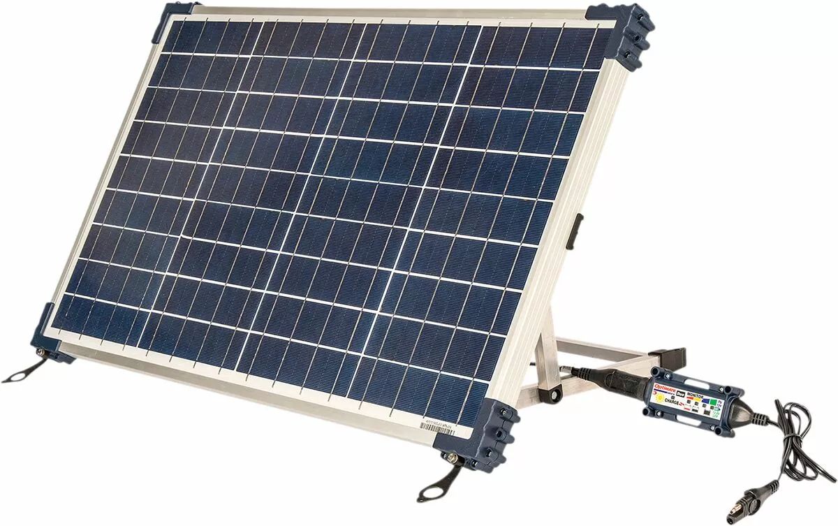Tecmate TM522-D4TK Optimate ™ Solar Duo utazási készlet Akkumulátor töltő 1