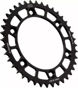 Jt sprockets JTA897.40BLK RaceLite alumínium hátsó lánckerék Lánckerék