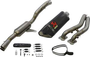 AKRAPOVIC verseny vonal teljes rendszer Teljes kipufogórendszer