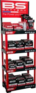Bs battery 900075 akkumulátor kijelző állvány ÜZLETBERENDEZÉSEK