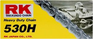 RK 530H-104-CL Heavy Duty (H) M530H lánc Meghajtólánc , motorkerékpár lánc