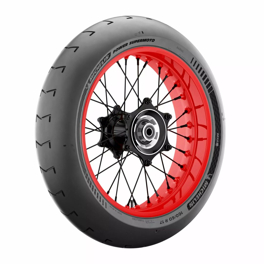 Michelin 850136 Power Supermoto sima gumiabroncs Motorkerékpár gumiabroncs 4