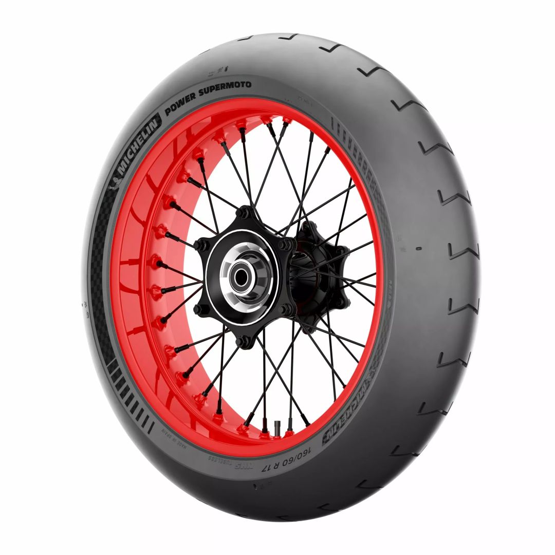 Michelin 850136 Power Supermoto sima gumiabroncs Motorkerékpár gumiabroncs 5