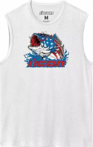 Icon 3030-24079 American Basstard ™ Tank Top Motoros kabát