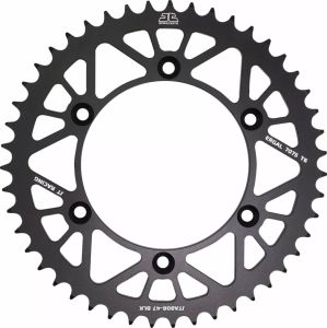 Jt sprockets JTA808.47BLK RaceLite alumínium hátsó lánckerék Lánckerék