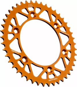 Jt sprockets JTA897.45ORG RaceLite alumínium hátsó lánckerék Lánckerék