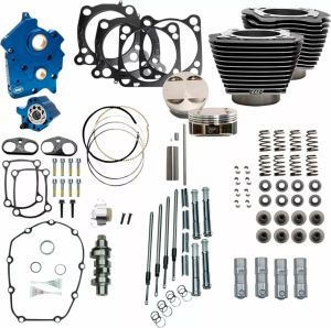 S&S CYCLE 310-1109B 128" Power Package Motor Performance Kit Motorblokk felújító készlet