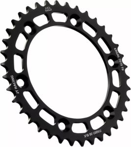 Jt sprockets JTA897.38BLK RaceLite alumínium hátsó lánckerék Lánckerék