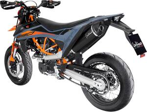 Leovince kipufogó LV1 KTM 690 fekete 21 Teljes kipufogórendszer