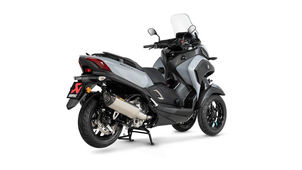 AKRAPOVIC SLIP-ON vonal kipufogódob rozsdamentes acél karbon vég sapka Kipufogó dob - Slip On 0