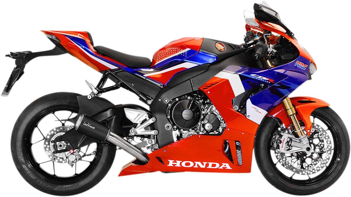 Leovince kipufogódob LV10 CBR 1000 fekete Kipufogó dob - Slip On 0