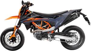 Leovince kipufogódob LV1 KTM 690 fekete 21 Kipufogó dob - Slip On