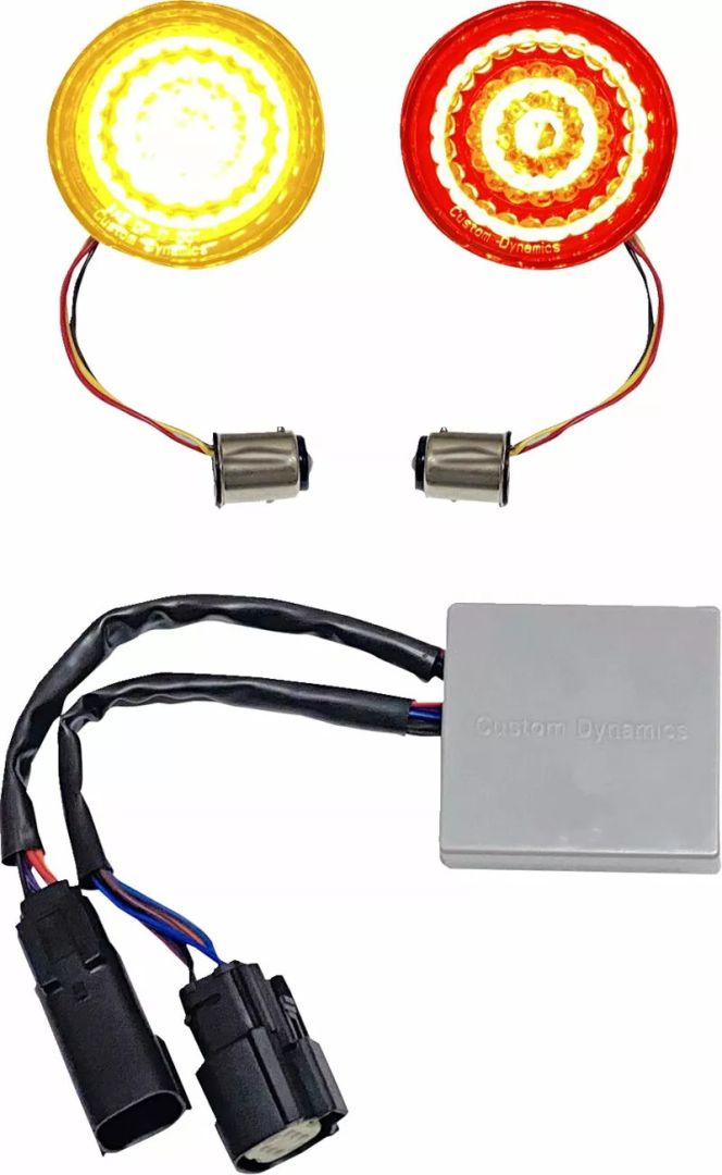 Custom dynamics CD-STS-AR-57 SMART LED 1157 golyós irányjelző vezérlővel Irányjelző, index 0