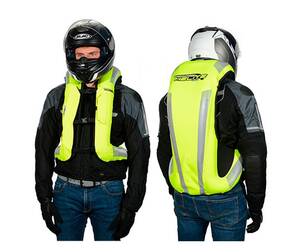 Helite HELITE TURTLE 2 HI-VIS Sárga légzsákos motoros ruha
