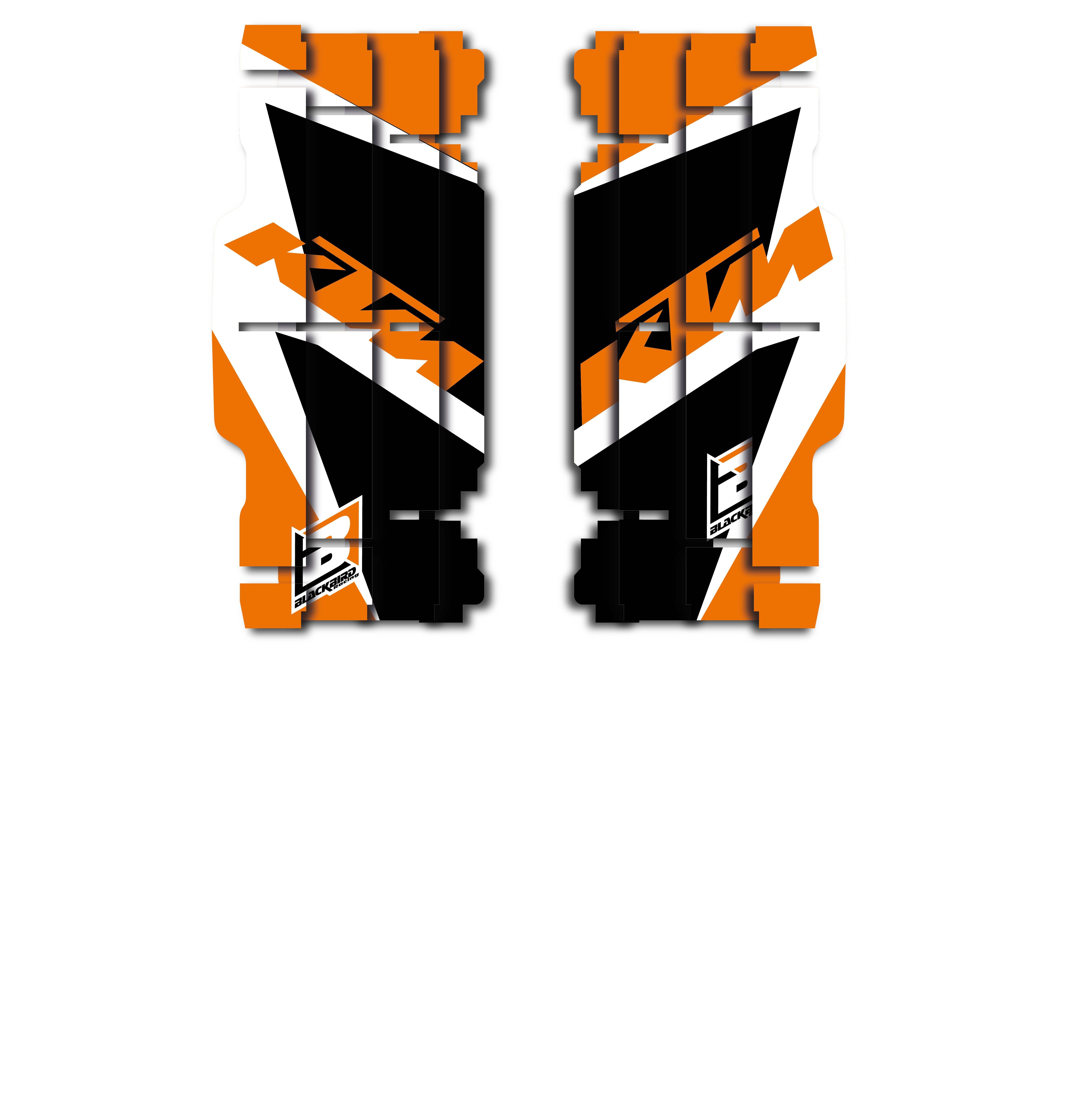 Blackbird racing radiátor LOUVER matrica KTM Matrica 0