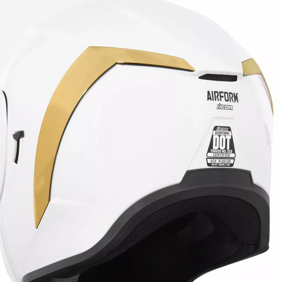 Icon 0133-1365 AirForm ™ bukóSISAK hátsó spoiler Bukósisak alkatrész 0