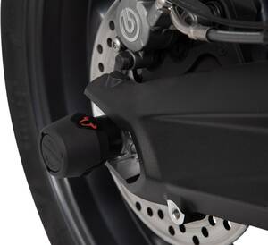 Sw-motech hátsó tengely csúszka szett fekete Suzuki GSX-S750 Sárvédő, vázvédő, idom