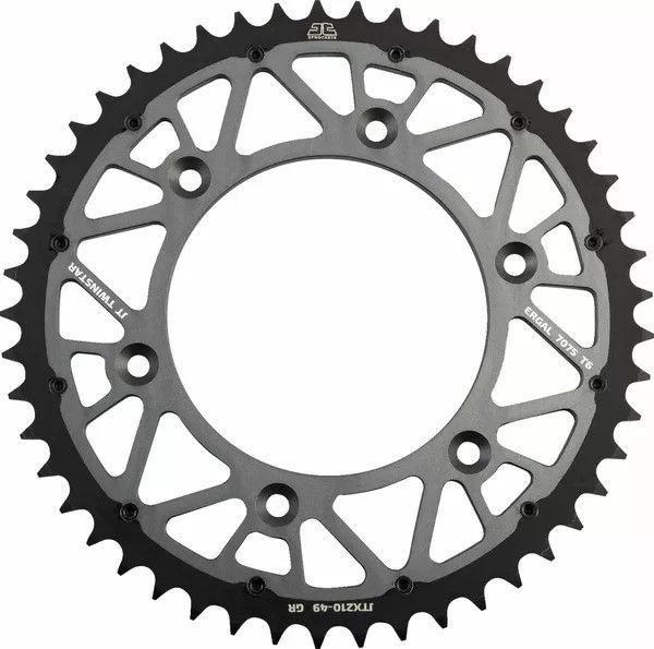 Jt sprockets JTX210.49GR Twinstar hátsó lánckerék Lánckerék 0