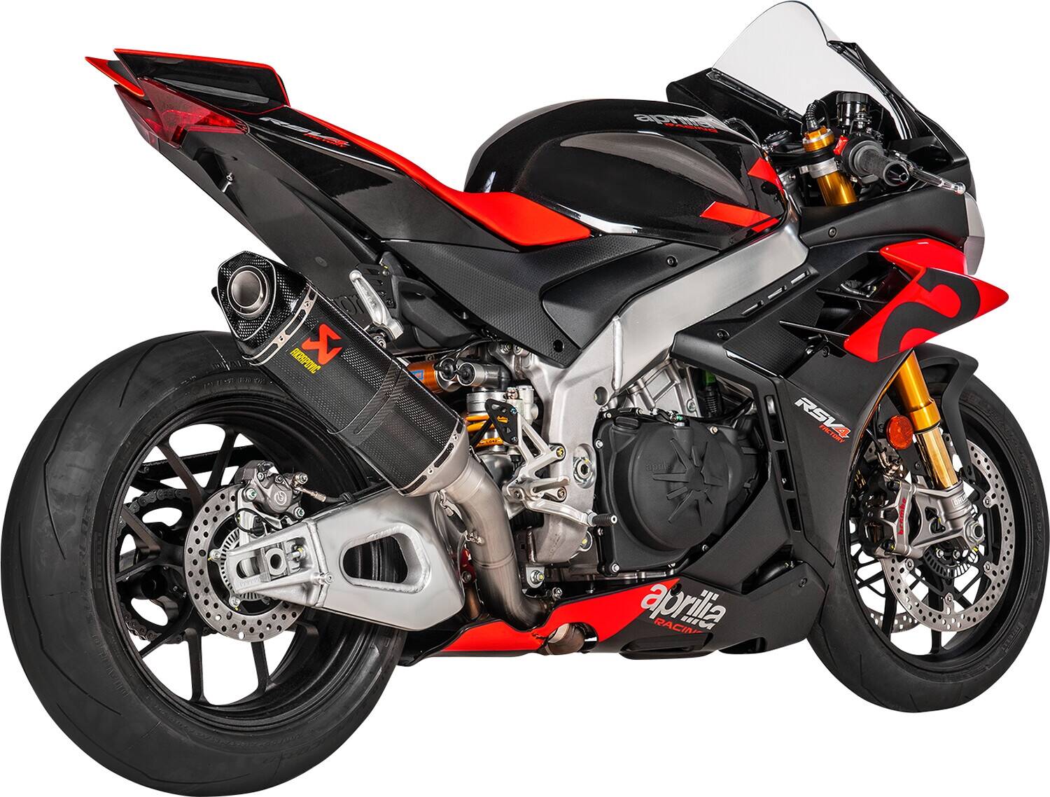 AKRAPOVIC SLIP-ON vonal kipufogódob CARBON/TITANIUM Kipufogó dob - Slip On 0