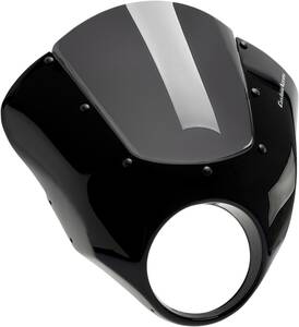 Custom acces - motoacces SEMIFAIRING sötét éjszaka DK füstszínû Szélvédő, plexi, fejidom