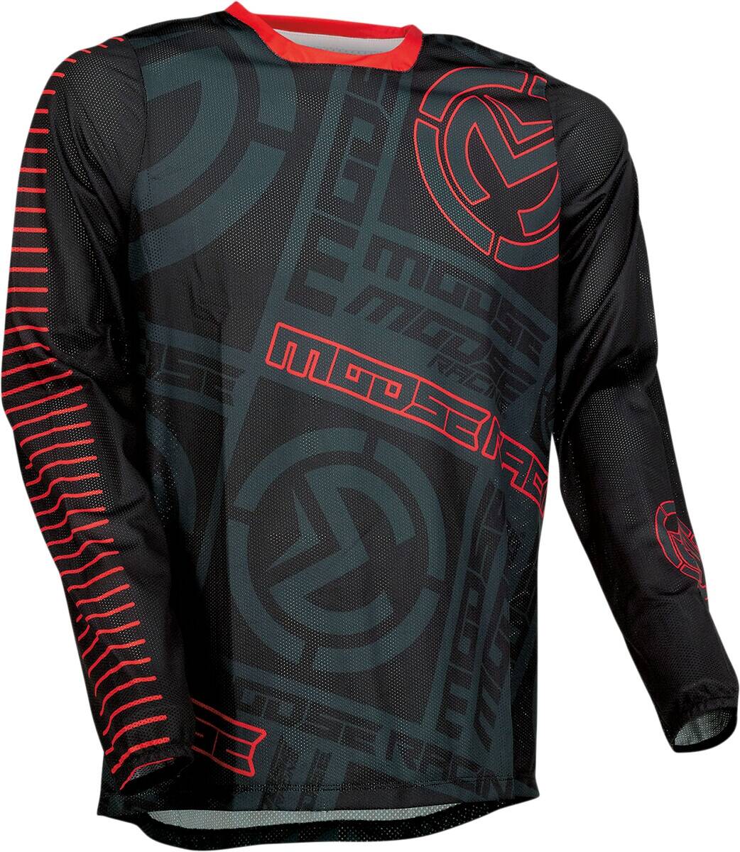 Moose racing soft-goods mez sahara BK/RD 2X Mez 0