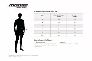 Moose racing soft-goods 5001-0127 hegyi kerékpár kompressziós rövidnadrág Biciklis nadrág 2