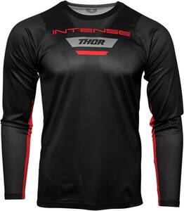 Thor mez INTENSE LS BK/GY SM KERÉKPÁROS MEZ