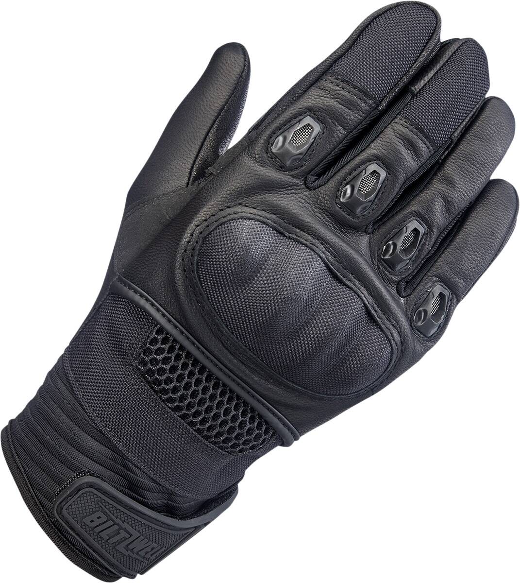 Biltwell kesztyûk BRDGPRT fekete XXL Motoros kesztyű - utcai motorozáshoz 0