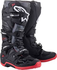 Alpinestars(mx) csizma TECH-7 BK/GY/RD 8 Off-road motoros csizma