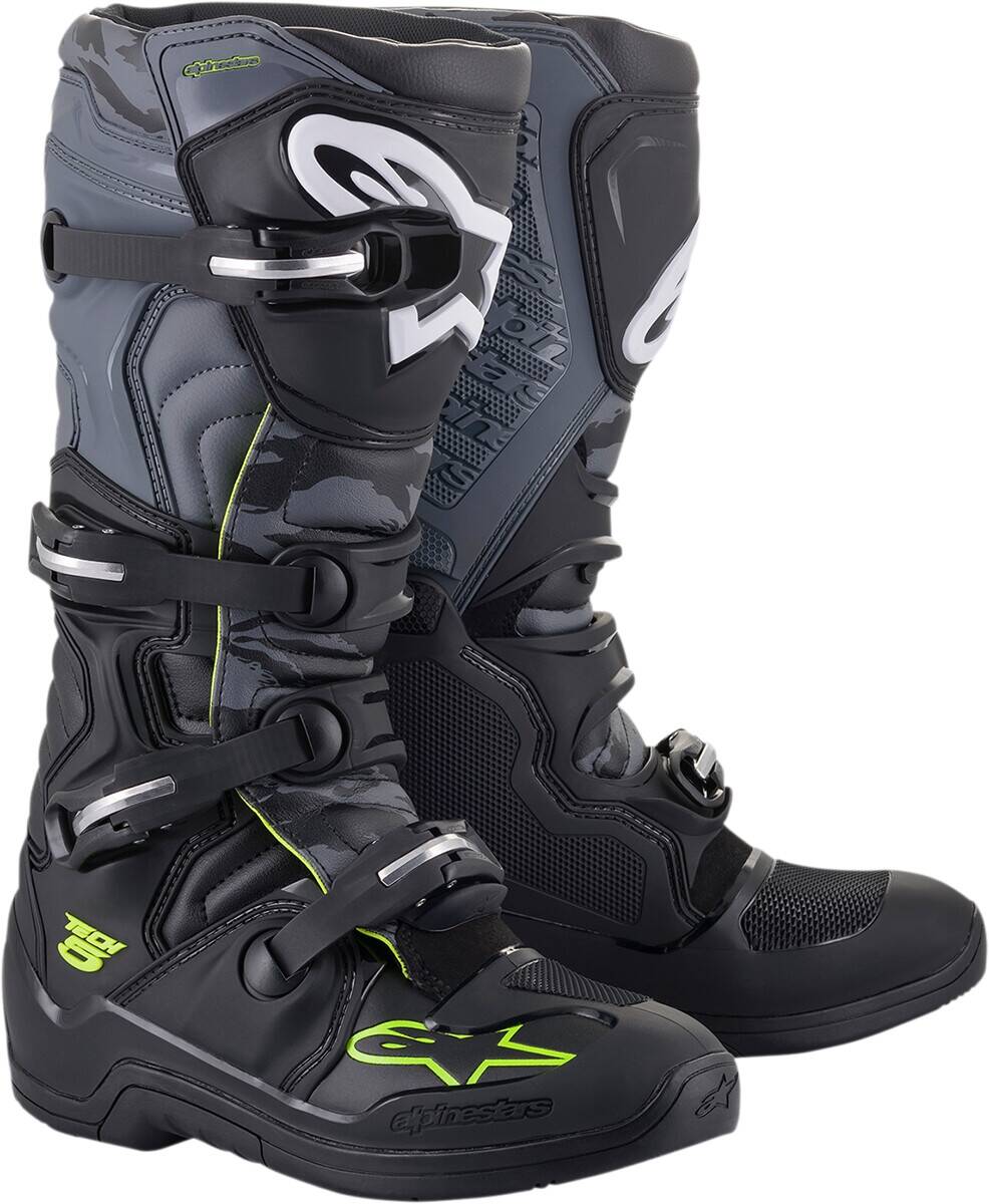 Alpinestars(mx) csizma TECH-5 BK/GY/YL FL 14 Off-road motoros csizma 0