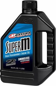 Maxima Racing Oil 20901 Super M Synthetic Blend Premix 2T motorolaj Oil & Lubrication