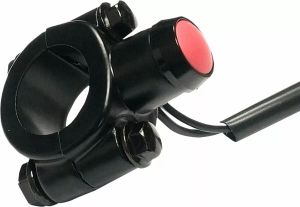 K&s technologies 12-0301 Momentary Switch 7/8”-os kormányhoz Csatlakozó, vezeték, kapcsoló H&A 2