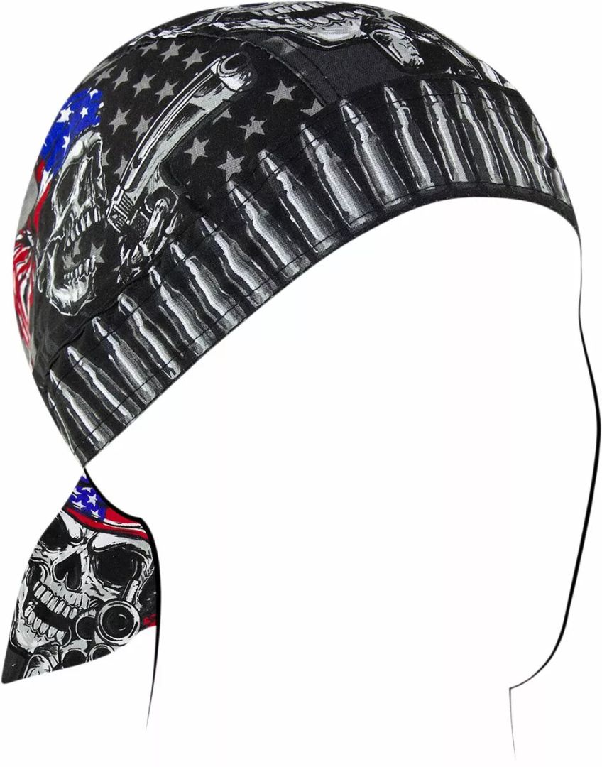 Zan headgear Z711 FlyDanna® Cotton Headwrap Motoros maszk, arcvédő, sapka és sál 0