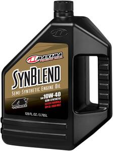 Maxima Racing Oil motorblokk olaj 4-STROKE 10W40 / 3,78 LITER | 1 gallon / borostyán Olaj és kenőanyag