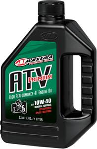 Maxima Racing Oil motorblokk olaj 4-STROKE 10W40 / 1 LITER | 33,8 FL. OZ. / borostyán Olaj és kenőanyag