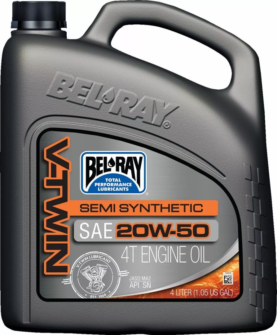 Bel-ray 96910-BT4 V-Twin félig szintetikus négyütemű motorolaj Motorolaj, tisztítószer, kemikáliák 0