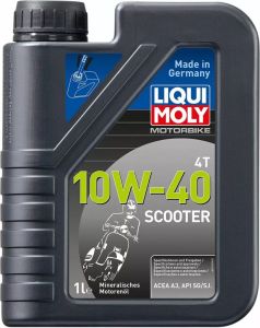 Liqui moly 1618 4T 10W-40 robogó motorolaj Motorolaj, tisztítószer, kemikáliák